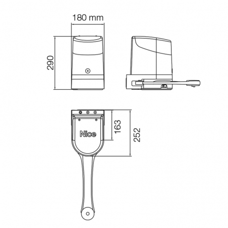 Kit bras articulés 24v