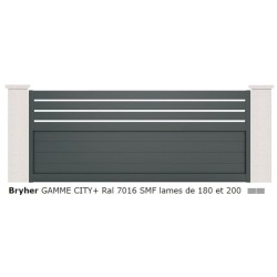 Portail battant ou...