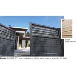 Portail battant ou...