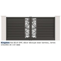 Portail battant ou...