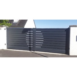 Portail battant ou...