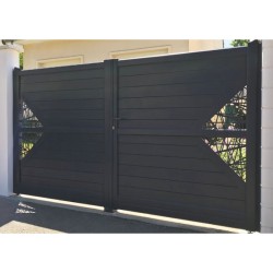 Portail battant ou...