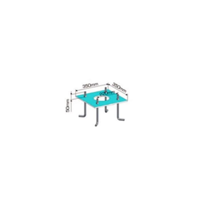 Barrière LBA86 - Avec lisse 4 m et support avec ventouse magnétique Barrière LBA86 - Avec lisse 4 m et support avec ventouse magnétique